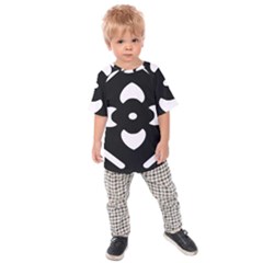 Pattern Background Kids  Raglan Tee