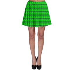 St  Patricks Day Green Skater Skirt