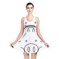 Pig Logo Reversible Skater Dress by Simbadda