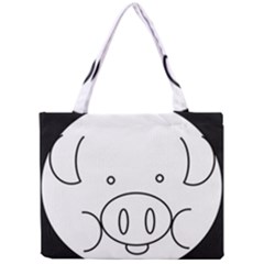 Pig Logo Mini Tote Bag