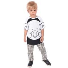 Pig Logo Kids  Raglan Tee