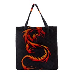 Dragon Grocery Tote Bag by Simbadda