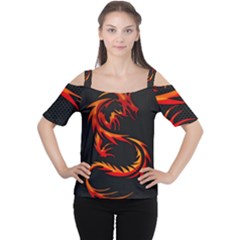 Dragon Women s Cutout Shoulder Tee