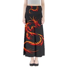 Dragon Maxi Skirts by Simbadda