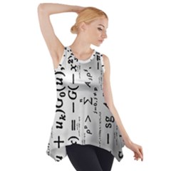 Science Formulas Side Drop Tank Tunic by Simbadda