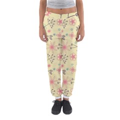 Seamless Spring Flowers Patterns Women s Jogger Sweatpants by TastefulDesigns