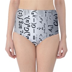 Science Formulas High-waist Bikini Bottoms