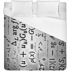 Science Formulas Duvet Cover (king Size)