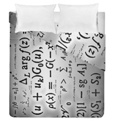 Science Formulas Duvet Cover Double Side (queen Size)