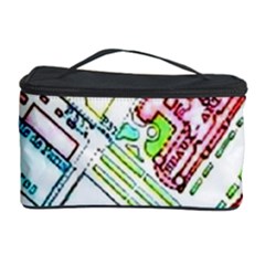 Paris Map Cosmetic Storage Case by Simbadda