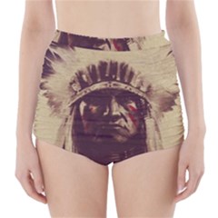 Indian High-waisted Bikini Bottoms