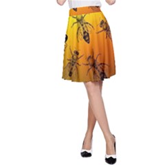 Insect Pattern A-line Skirt by Simbadda