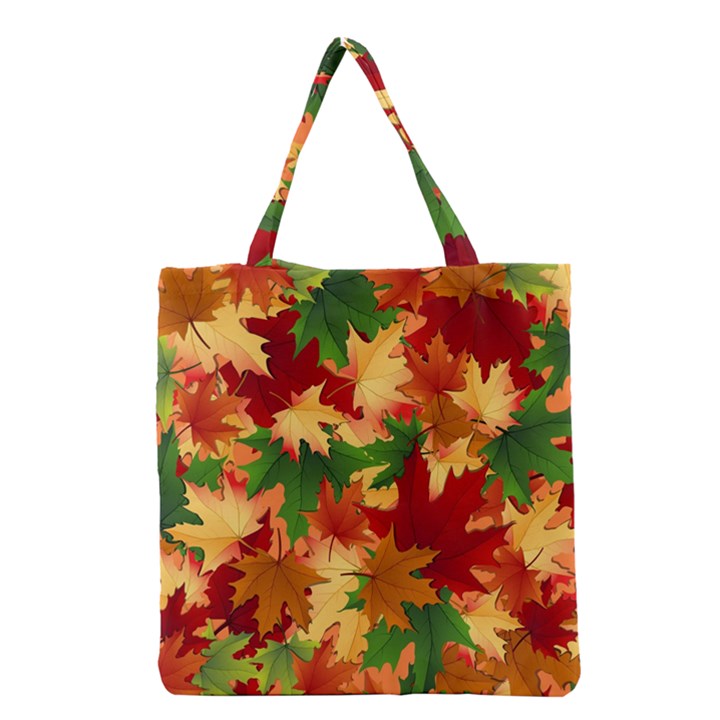 Autumn Leaves Grocery Tote Bag