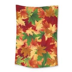 Autumn Leaves Small Tapestry