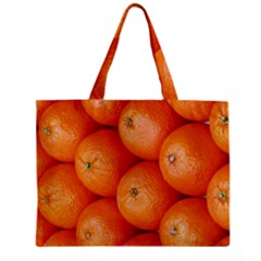 Orange Fruit Zipper Mini Tote Bag