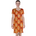 Orange Fruit Short Sleeve Nightdress View1