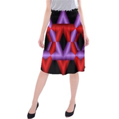 Star Of David Midi Beach Skirt by Simbadda