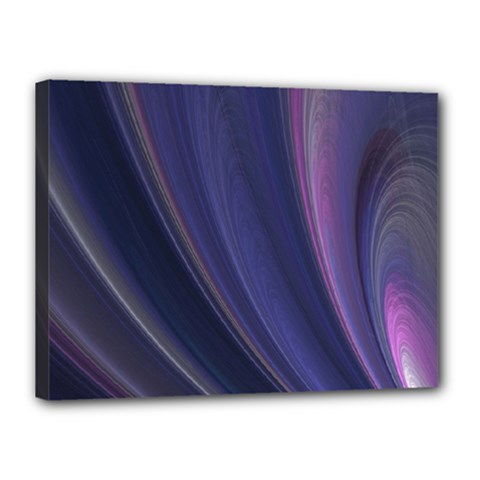 Purple Fractal Canvas 16  X 12  by Simbadda