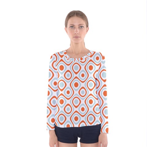 Pattern Background Abstract Women s Long Sleeve Tee by Simbadda