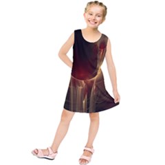 Fractal Image Kids  Tunic Dress by Simbadda