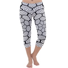 Grillage Capri Yoga Leggings by Simbadda