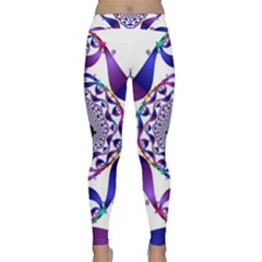 Ring Segments Classic Yoga Leggings by Simbadda