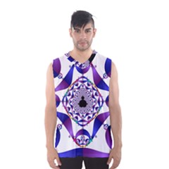 Ring Segments Men s Basketball Tank Top by Simbadda