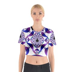 Ring Segments Cotton Crop Top by Simbadda