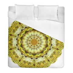 Fractal Flower Duvet Cover (full/ Double Size) by Simbadda