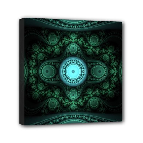 Grand Julian Fractal Mini Canvas 6  X 6  by Simbadda