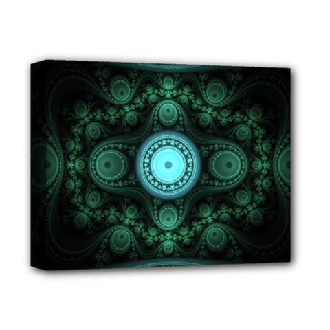 Grand Julian Fractal Deluxe Canvas 14  X 11  by Simbadda