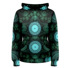 Grand Julian Fractal Women s Pullover Hoodie by Simbadda