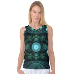 Grand Julian Fractal Women s Basketball Tank Top by Simbadda