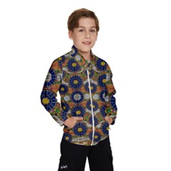 Fleur Flower Porcelaine In Calm Wind Breaker (kids) by pepitasart