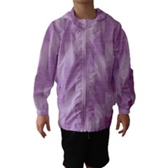 Purple Pattern Hooded Wind Breaker (kids) by Valentinaart