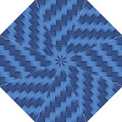 Blue Pattern Folding Umbrellas by Valentinaart