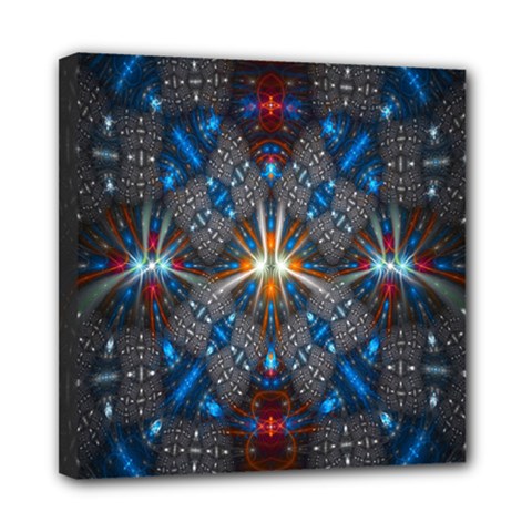 Fancy Fractal Pattern Mini Canvas 8  X 8  by Simbadda