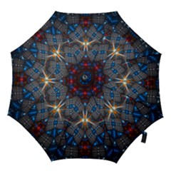 Fancy Fractal Pattern Hook Handle Umbrellas (medium) by Simbadda