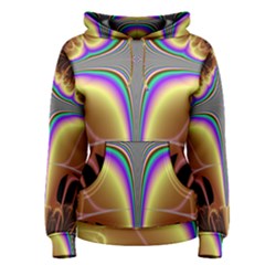 Symmetric Fractal Women s Pullover Hoodie by Simbadda