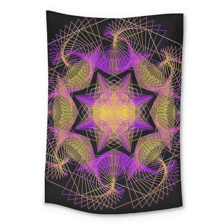 Pattern Design Geometric Decoration Large Tapestry