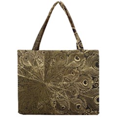 Peacock Metal Tray Mini Tote Bag by Simbadda