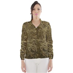 Peacock Metal Tray Wind Breaker (women) by Simbadda