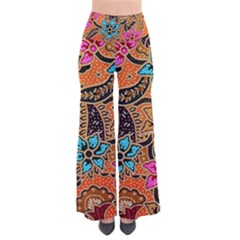 Colorful The Beautiful Of Art Indonesian Batik Pattern Pants by Simbadda