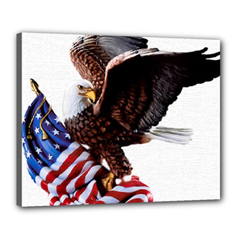 Independence Day United States Canvas 20  X 16  by Simbadda