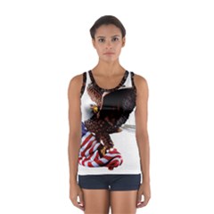 Independence Day United States Women s Sport Tank Top  by Simbadda