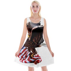 Independence Day United States Reversible Velvet Sleeveless Dress by Simbadda