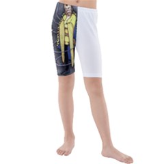 Beauty And The Beast Kids  Mid Length Swim Shorts by athenastemple