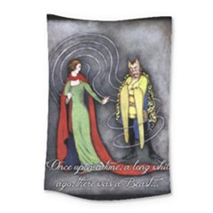 Beauty And The Beast Small Tapestry by athenastemple