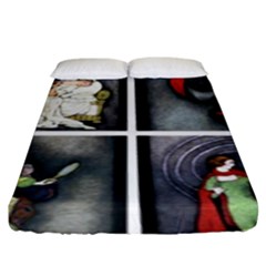 Fairy Tales Fitted Sheet (king Size) by athenastemple