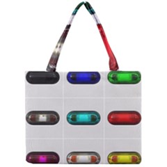 9 Power Button Mini Tote Bag by Simbadda